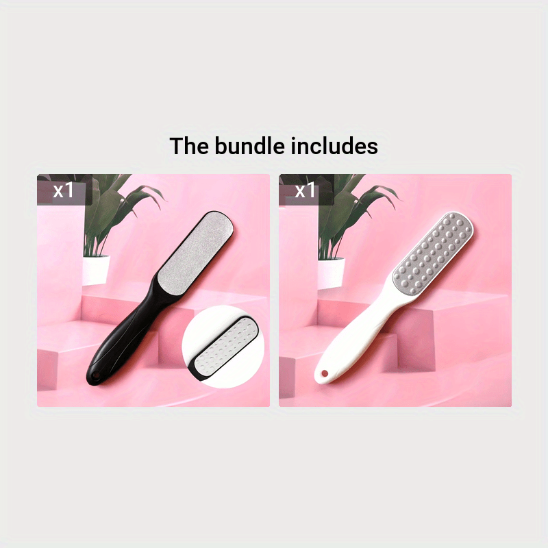 1pc Double-Sided Foot Dead Skin Removal Tool Foot Callus Grinder