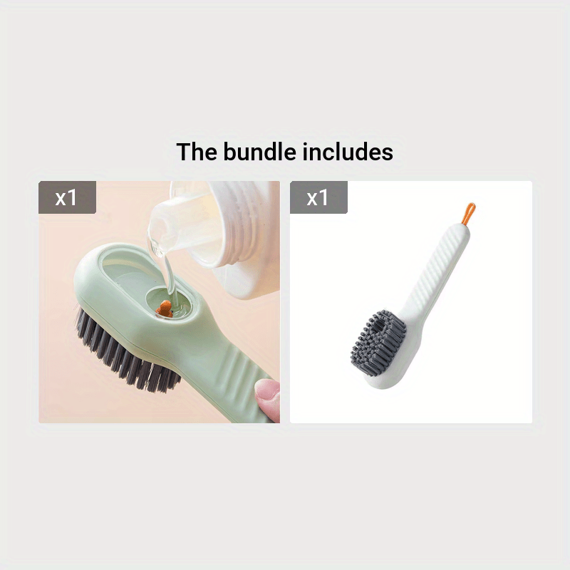 2 Pack Laundry Brush Shoe Cleaning Brush Scrub Brush For - Temu