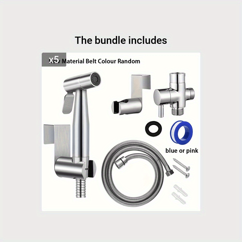 Handheld Adjustable Water Pressure Control Bidet Sprayer for