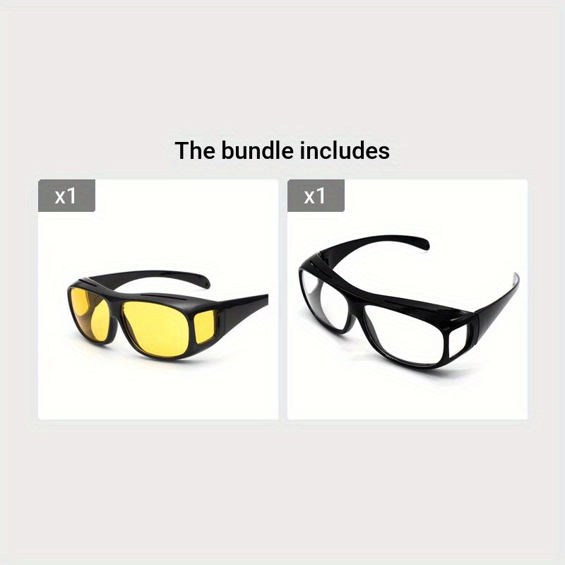 Sport Sunglasses for Men Women, Driving Fishing Running Cycling Shades Sun Glasses Sunglasses, Wind and Sand Proof Goggles, Safety Glasses, Night