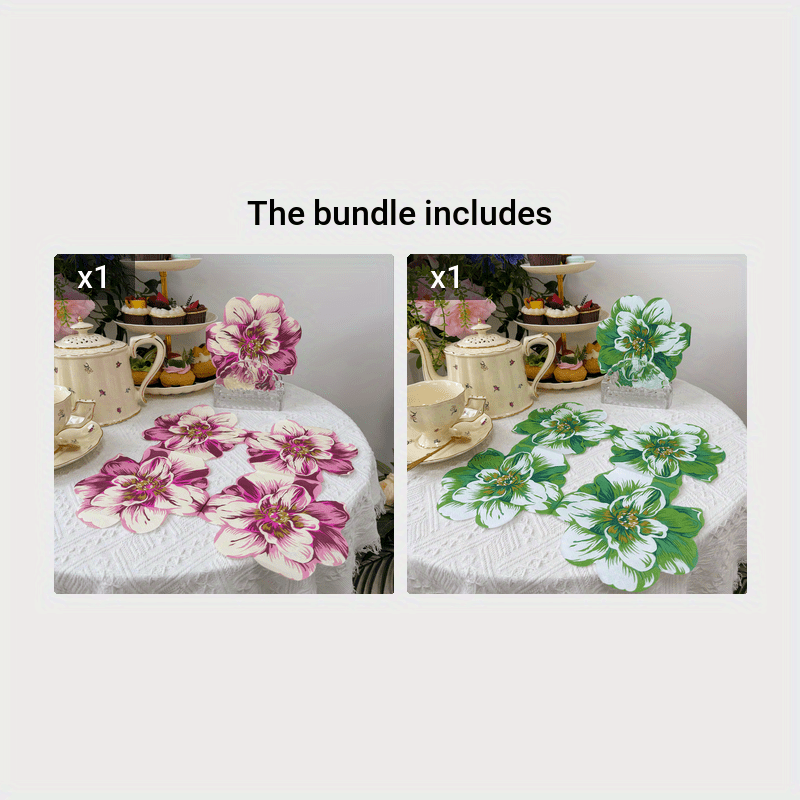 Lot de 20 serviettes en papier avec motif, jardin et nature - Violet - Prairie fleurie - Style vintage - Idéales pour le découpage et la technique des serviettes - 33 x 33 cm