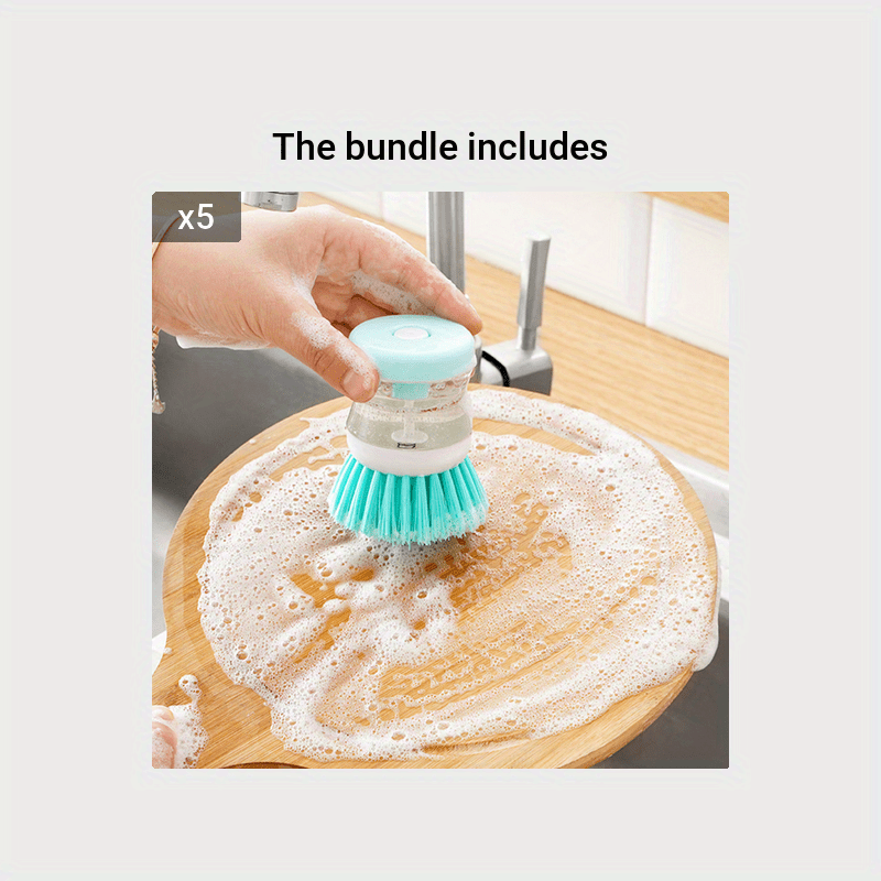 Kitchen Multi-functional Hydraulic Pot Washing Brush For Restaurant: Get  Spotless Dishes In Seconds! For Hotels&restaurant Kitchen - Temu