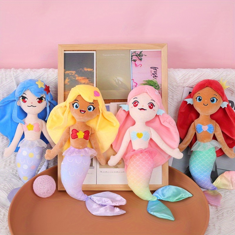 Cute Mermaid Star Series Resin Accessories Cute Diy Toy Hair - Temu