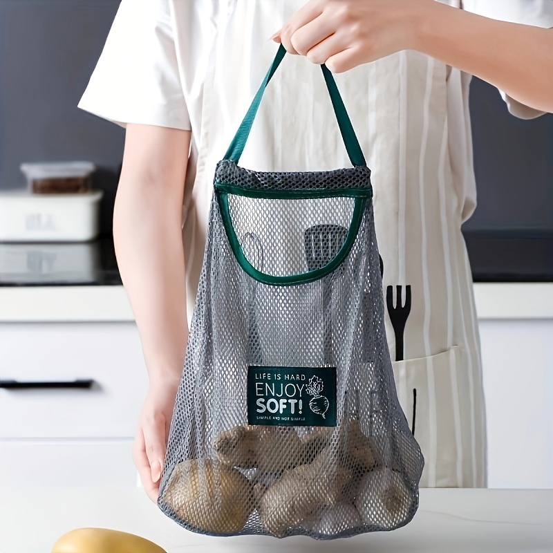 Mesh food shop storage bags