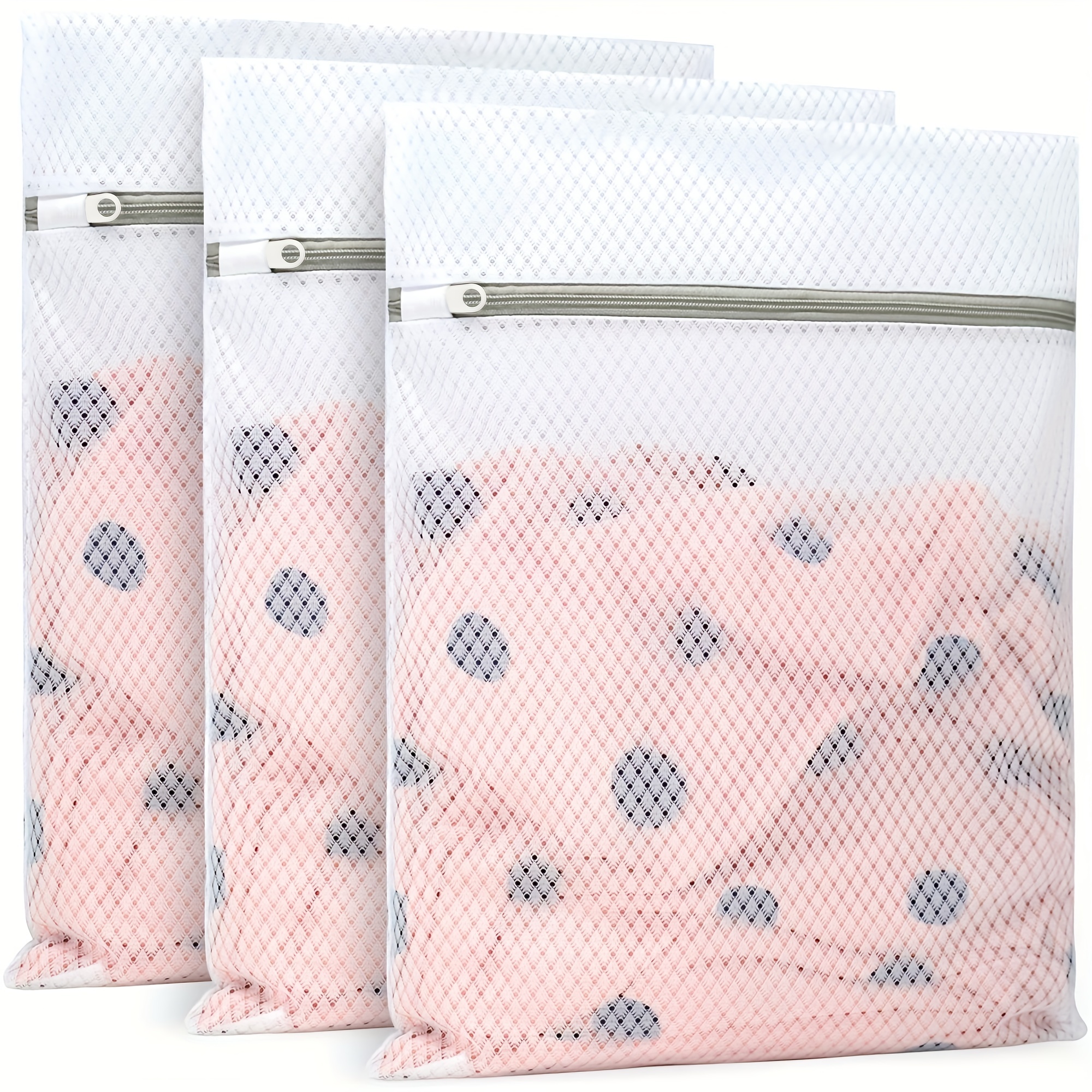 Mesh Laundry Bags With Drawstring, Mesh Wash Socks Bags For