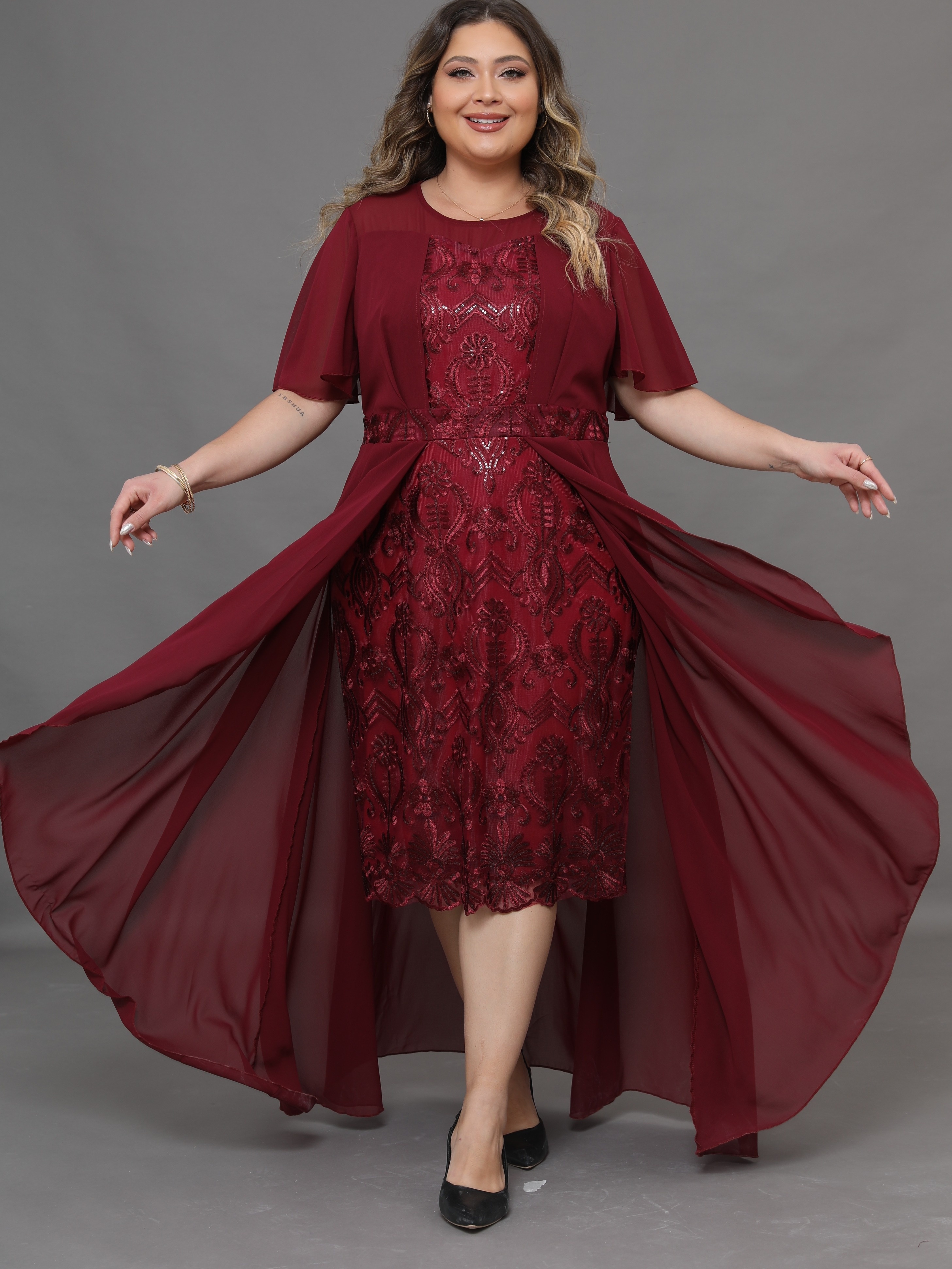 Elegant Dresses For Women Plus Size - Temu Australia