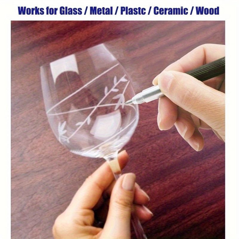 Rotuladores Cristal Borrable Reutilizables, 24 Pzas Marcadores de Vasos de  Cristal de Colores, Accesorios Vino de Marcadores Copa, Para Marcar Copas