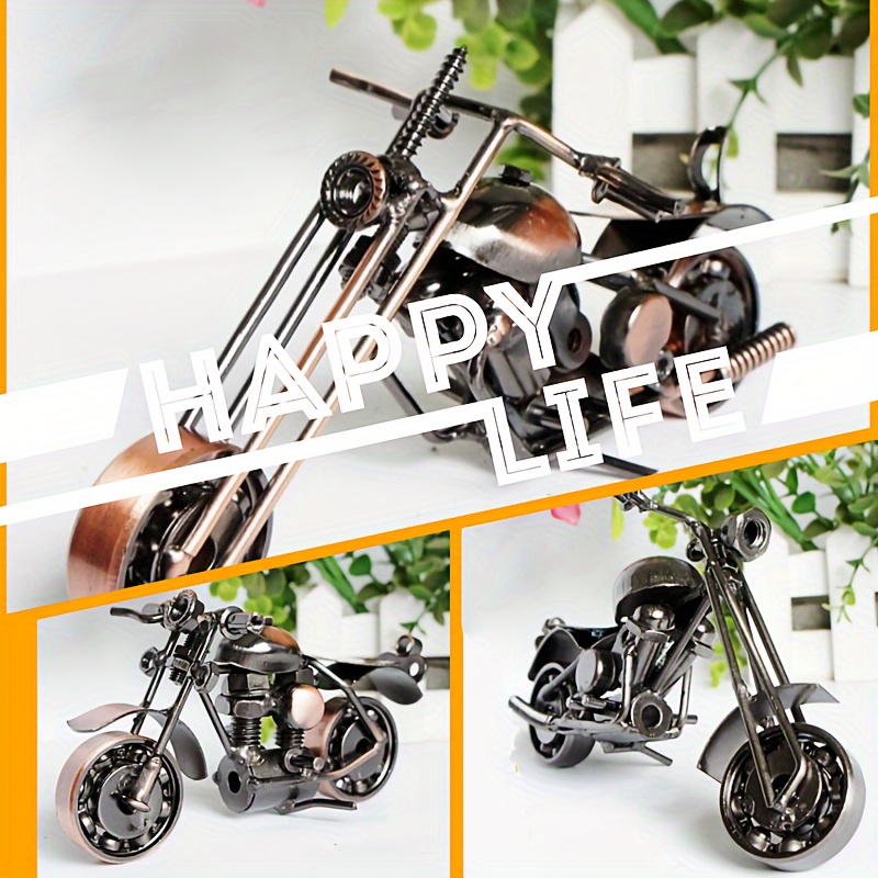 2 pièces porte-clés casque de moto peinture en métal personnalité