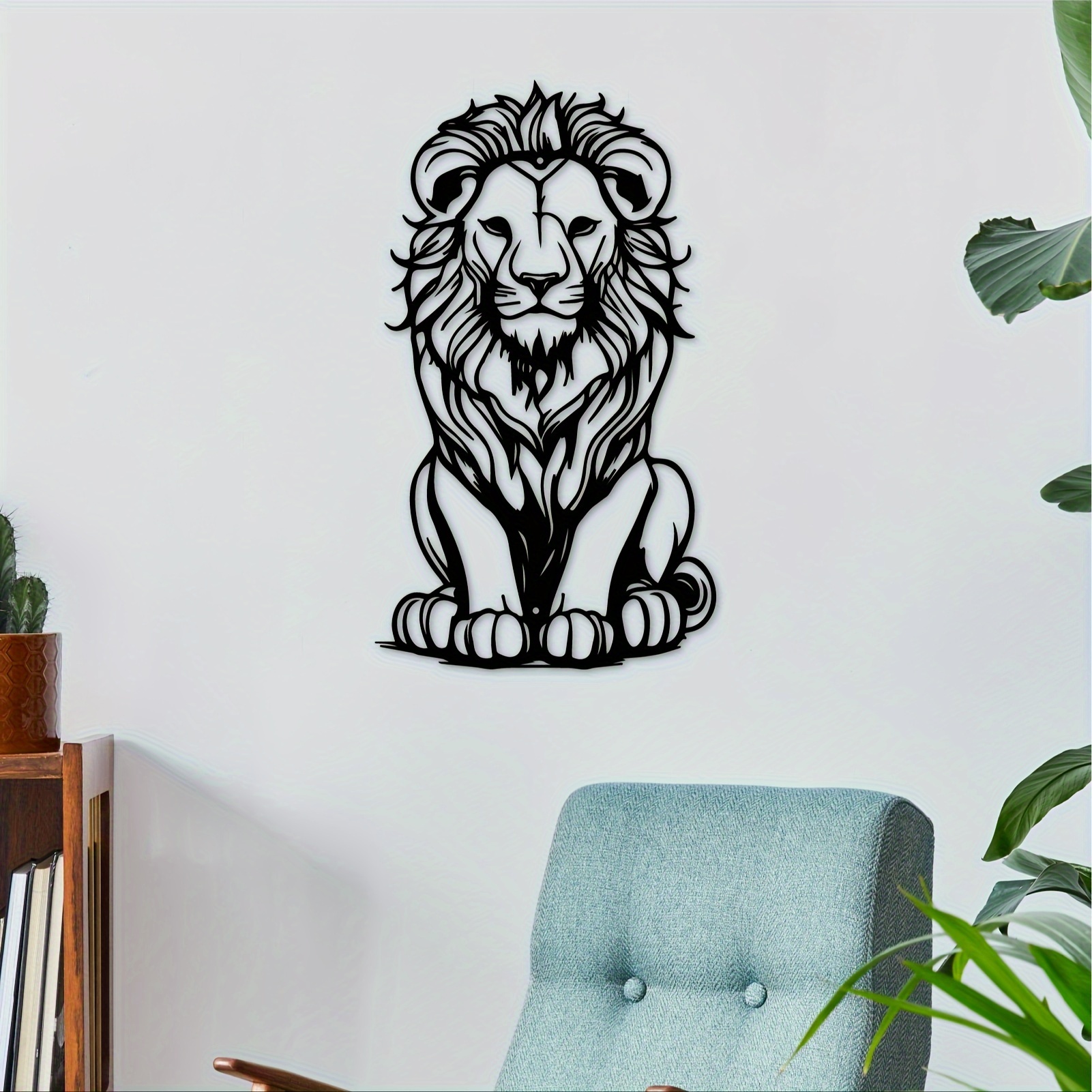 Lion Head Wall Decor Nursery - Temu