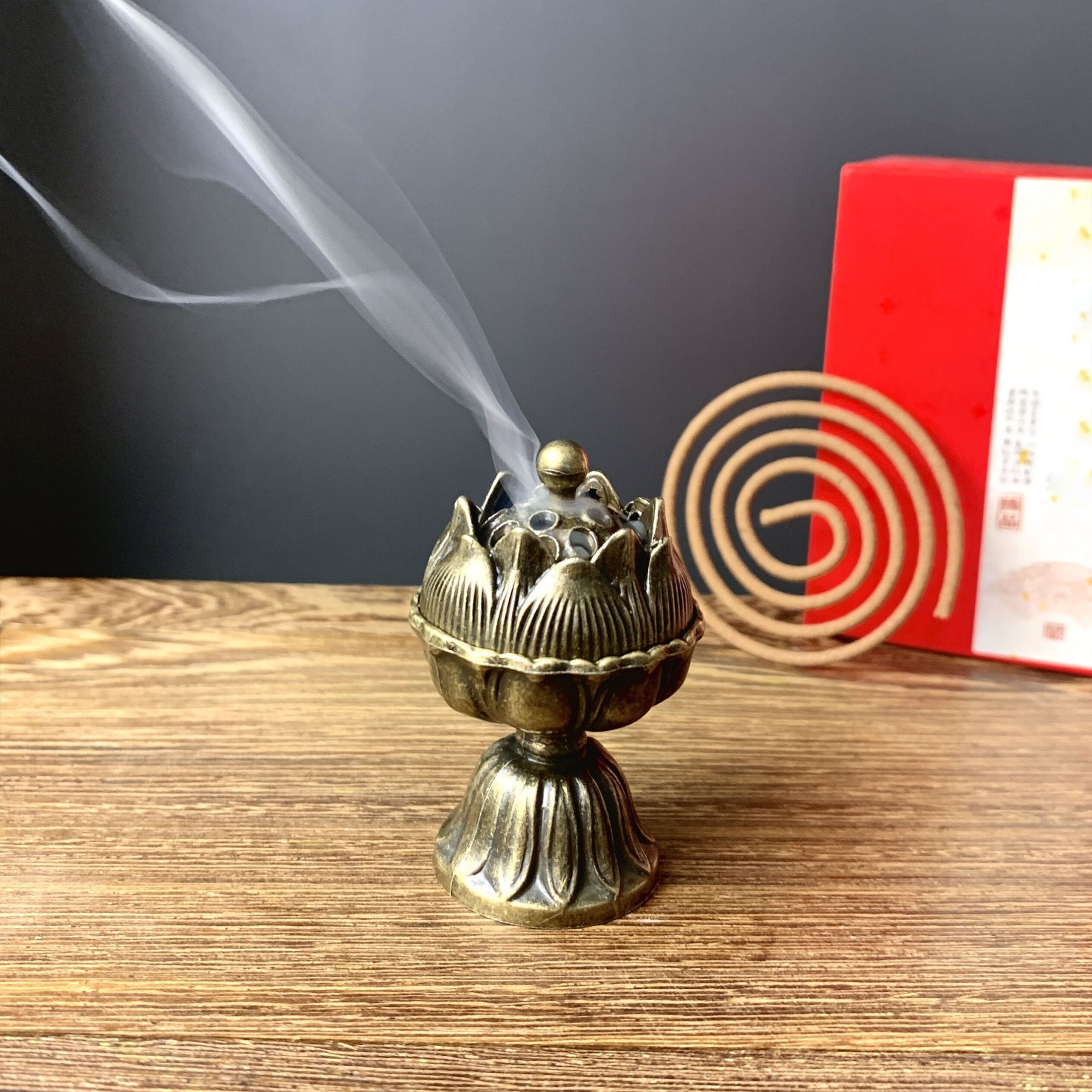 Arabian Incense Burner with Incense Storage Jar Censer for Yoga SPA Bedroom
