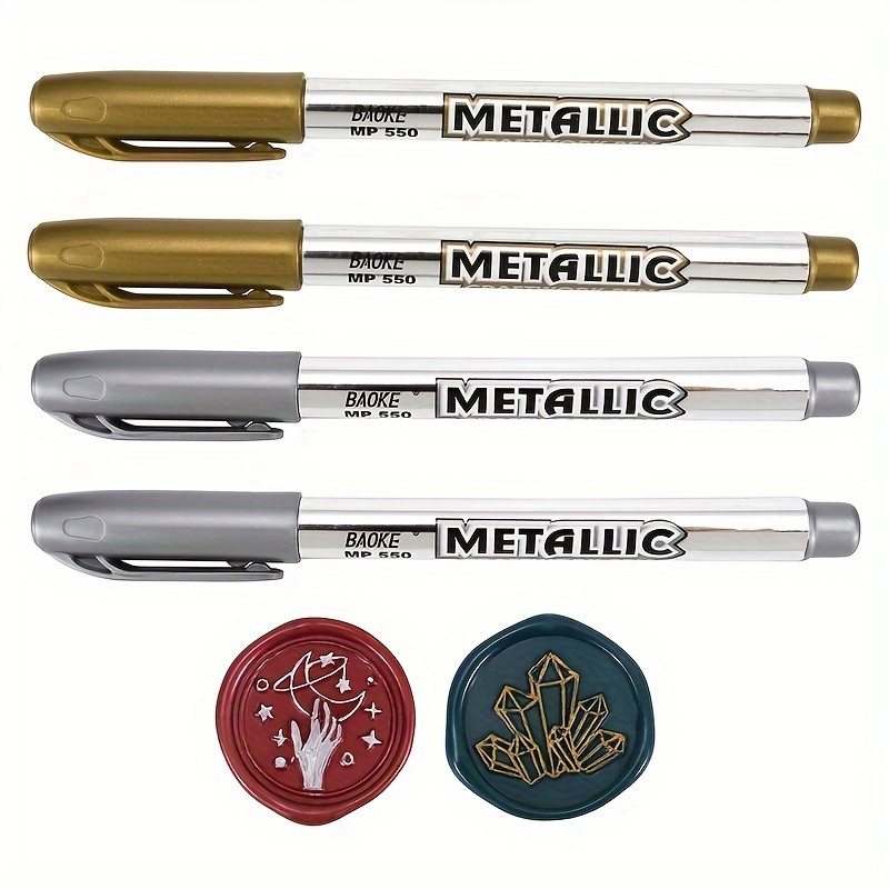 3pcs Liquid Mirror Marker Silver Markers Pen DIY Reflective Paint Pens  Mirror Markers Chrome Finish Metallic Art Craftwork Pen