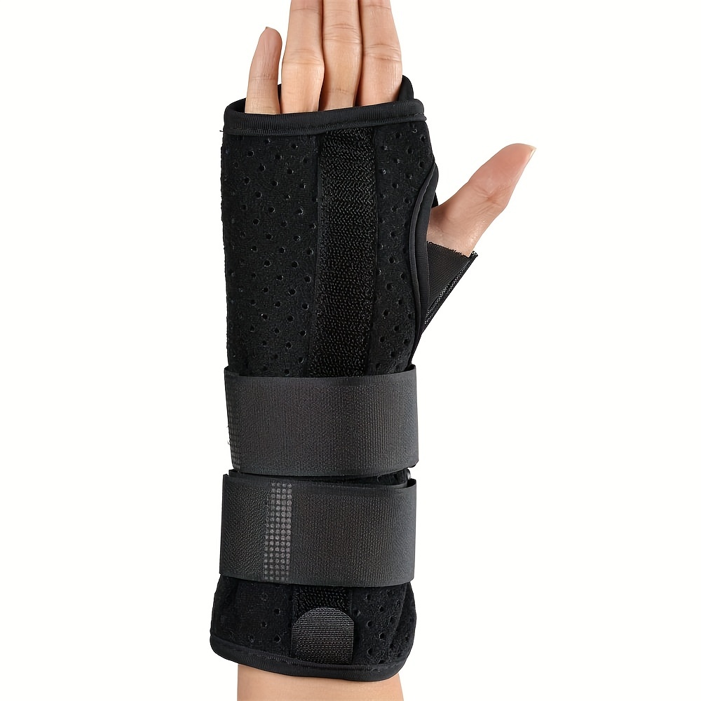 Resting Hand Splint Stroke Night Sleeping Hand Brace for Stroke Hemiplegia  Patients Wrist Sprains Fractures Arthritis Tendonitis Carpal Tunnel Pain  for Men and Women (Medium-Left) 