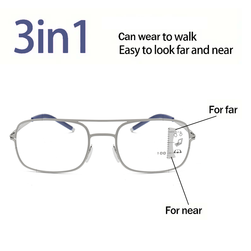 Comprar Gafas de lectura de aleación de titanio + 1,0 a +4,0 para