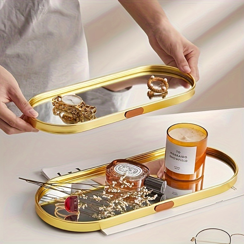 Organizador de esmalte de uñas dorado con forma de diamante, estante de  almacenamiento colgante de pared, estante de exhibición de cosméticos -  AliExpress