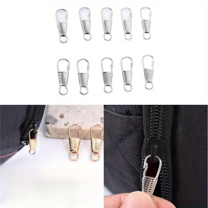 تسوق 2x Real Leather Zipper Pull Tabs Tags Zip Puller Replacement Red  اونلاين