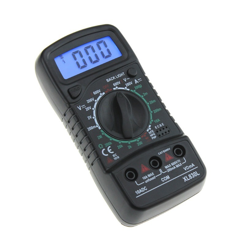 AN8205C multimètre numérique gamme automatique rétro-éclairage ampèremètre  ca/cc Volt Ohm testeur Portable mètre Multimetro avec thermocouple - Temu  Switzerland
