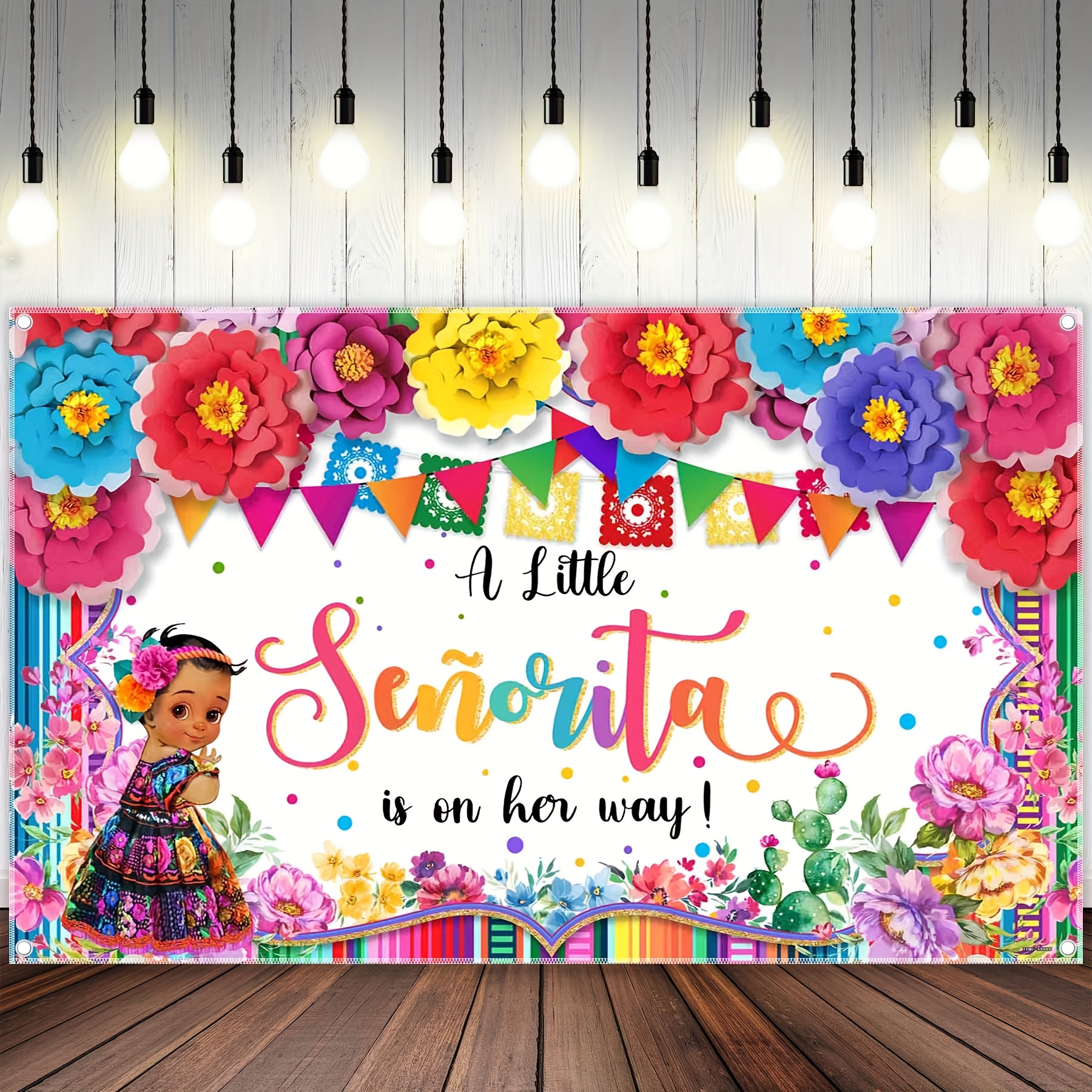 JOYIN 82 Pcs Mexican Themed Fiesta Party Supplies Set Including Plates, Cups, Napkins, Tablecloth and Banner for Mexican-themed School Dance, Cinco de