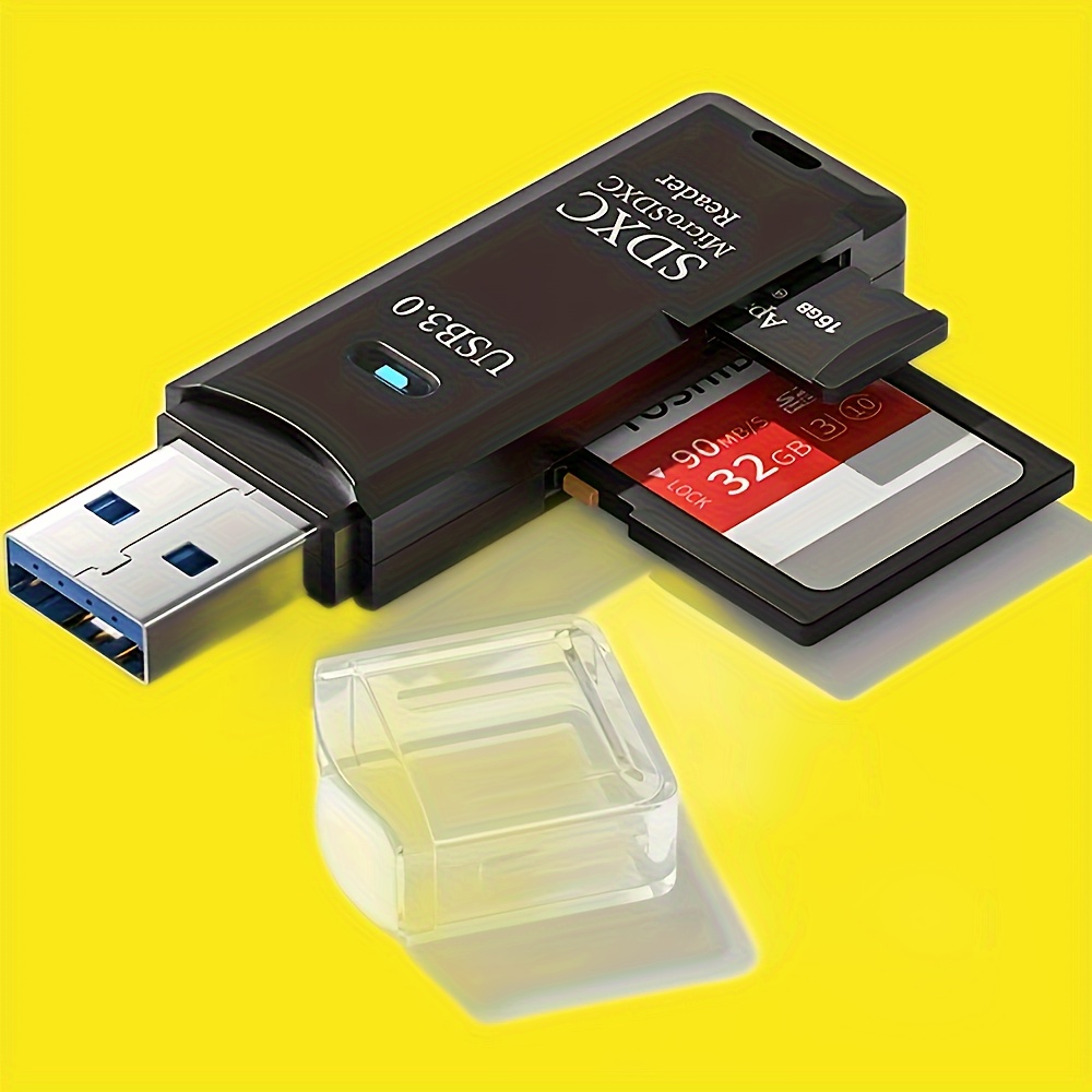 Lecteur de carte SD pour iPhone, iPad, lecteur de carte micro SD, lecteur  de carte mémoire Plug and Play, adaptateur de carte SD, chargement  simultané