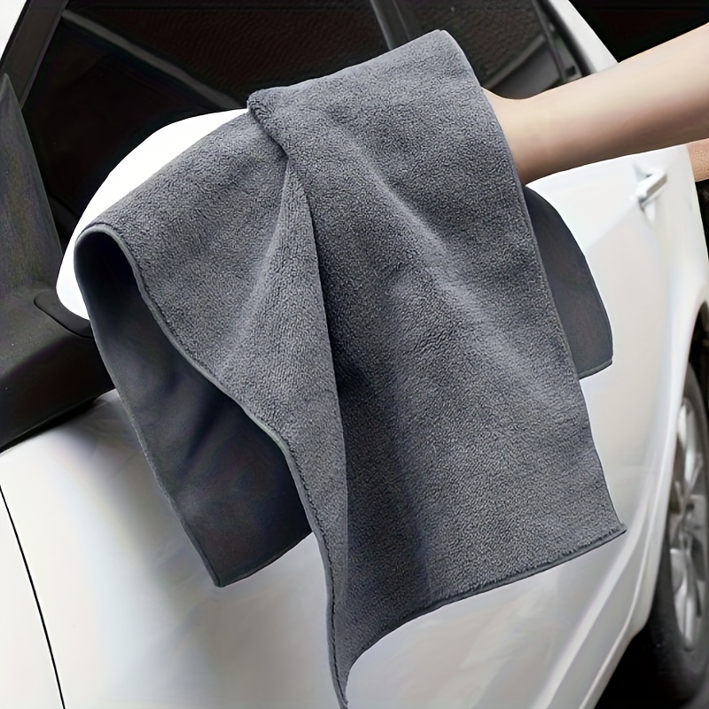 Chamois Cloth For Car 2 pcs Drying Towel Shape Real Leather - Temu