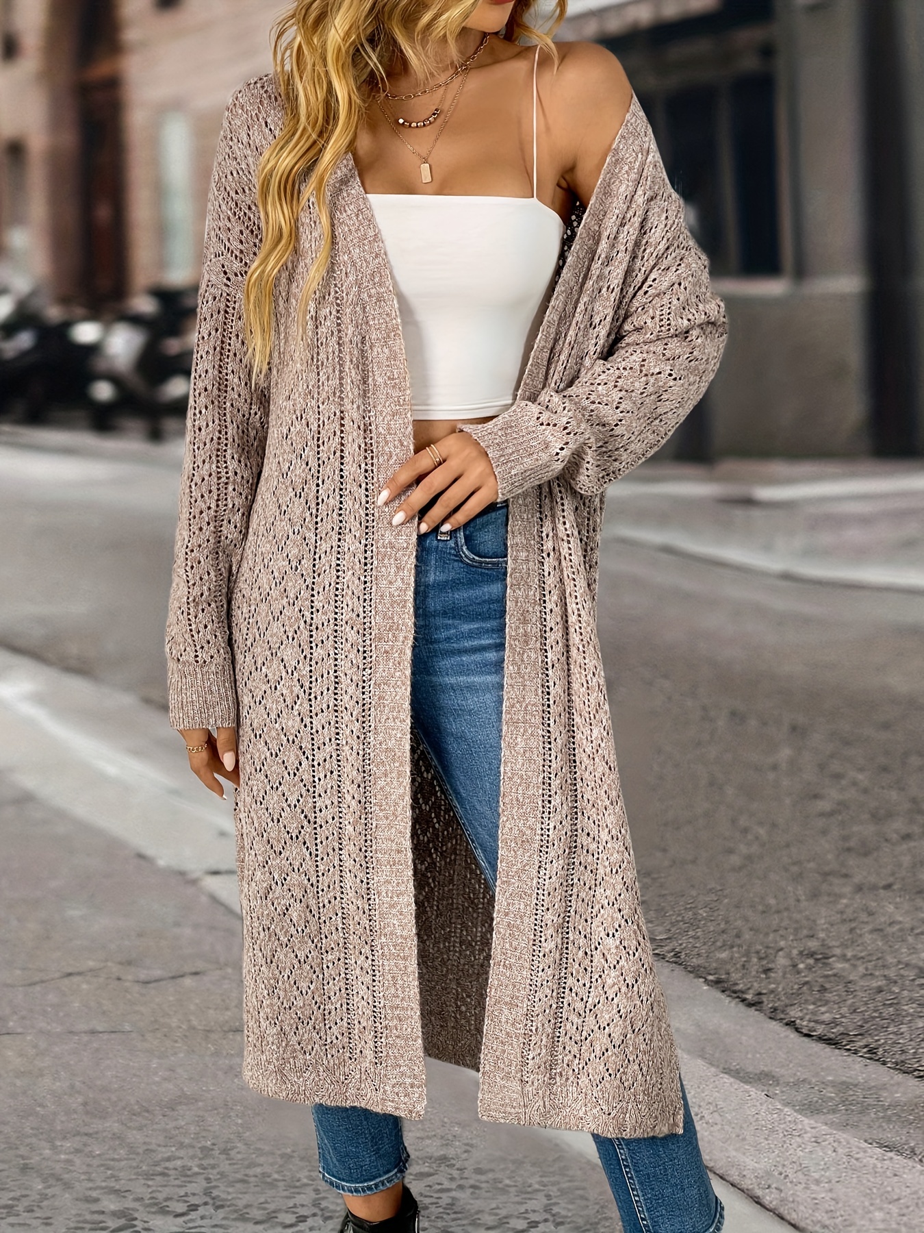 Women's Long Cardigan Sweaters Womens Cardigan Sweaters Long Womens Sweater  Sweater for The Drop Dress Pants Suits for Women Womens Everyday Tops