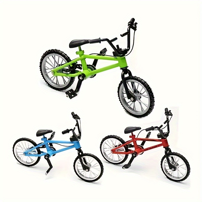 bouti1583 Mini vélo rétro vert, mini vélo miniature pour collection et  présentation de bibliothèque, cadeaux vintage pour enfants (20,5 x 6,4 x  11,5