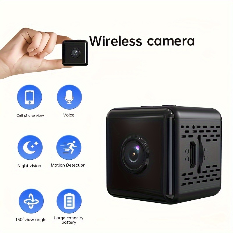 Telecamera Nascosta Wifi Interno, Spia, Full HD, Notturna, Sensore di  Movimento, Videocamera Sorveglianza, Casa, Lavoro, Bambini, Sd 32 Gb  Inclusa, Microcamera : : Elettronica