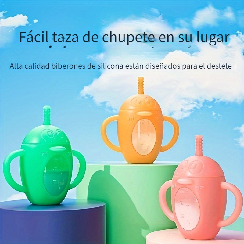 Taza Para Beber Para Bebés De 6 Meses O Más, Taza Para Sorber, Taza De  Entrenamiento Para Bebé, Taza Para Beber Agua - Bebé Y Maternidad - Temu  Mexico