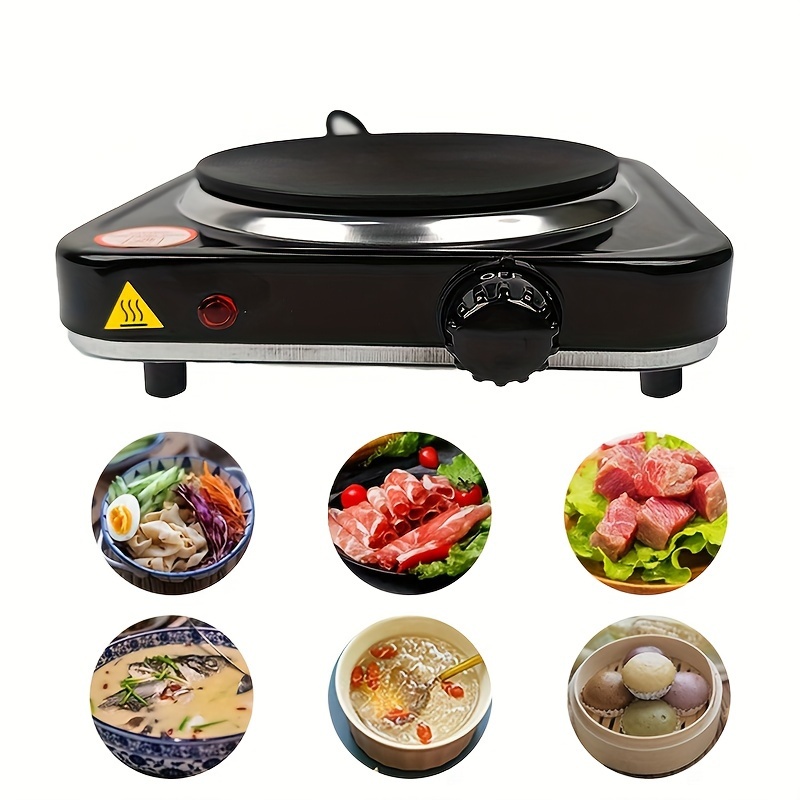 Hot Plate for Candle Making, Black Color Electric Hot Plate for Melting Wax,  Cho