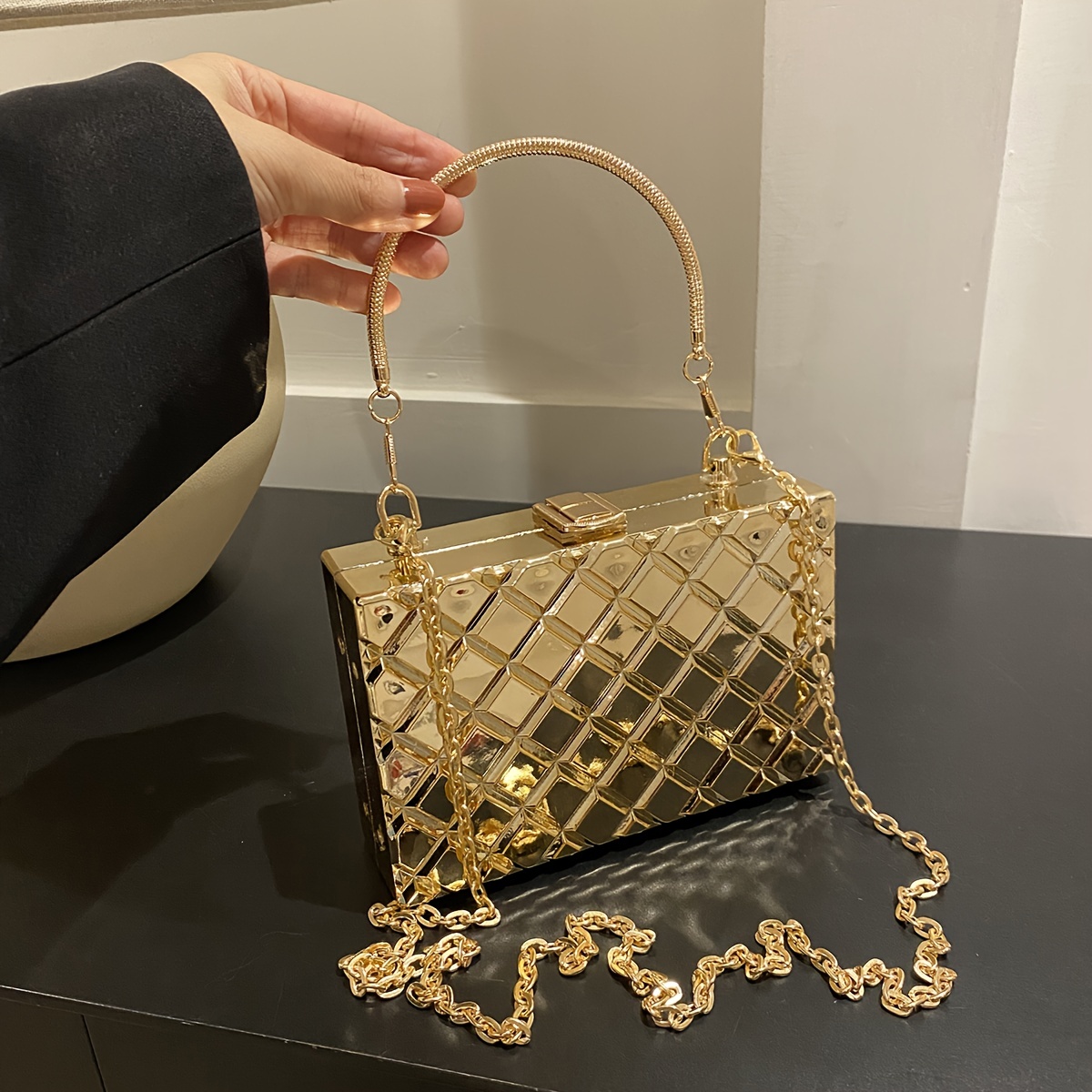 Gold Crossbody Bag - Temu