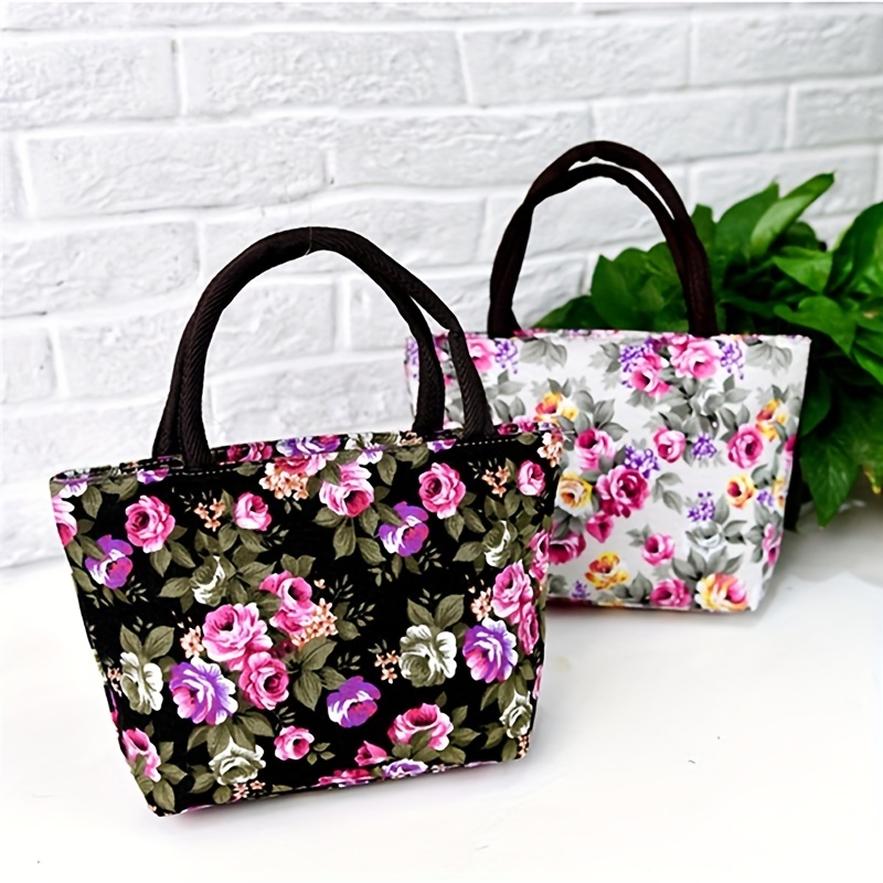 Cherry Blossom Flowers Womens Chain Shoulder Bag Tote Handbag Clutch Hobo  Purse with Zipper for Travel Casual