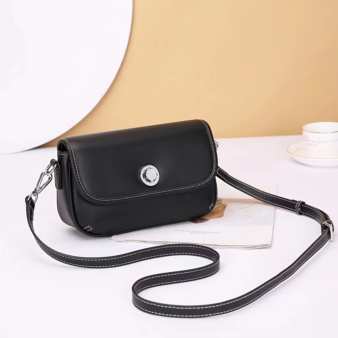 Wilma Small Leather Crossbody Bag - Temu