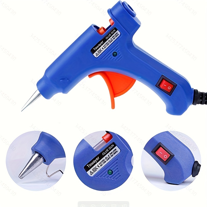 Hot Melt Glue Gun With 30pc 7mm Glue Sticks For Makita/DEWALT