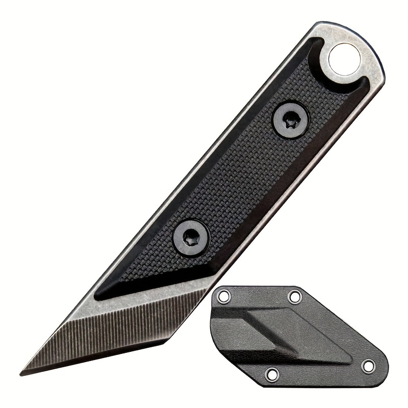 Stainless Steel Pocket Knife Set - Multi-functional Keychain Knife With  Sheath For Easy Package And Box Opening - Temu
