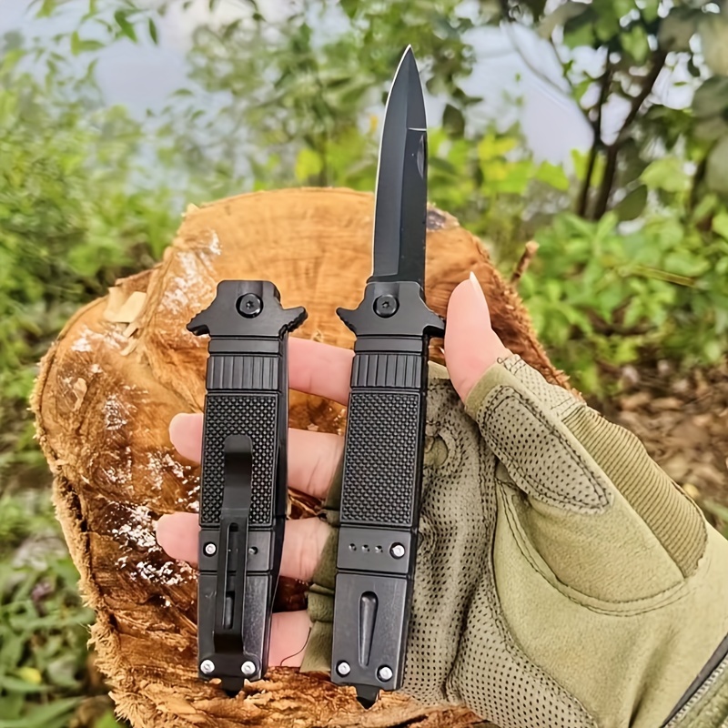 Outdoor Knife Belt Clip Camping Tool With Mounting Hardware - Temu