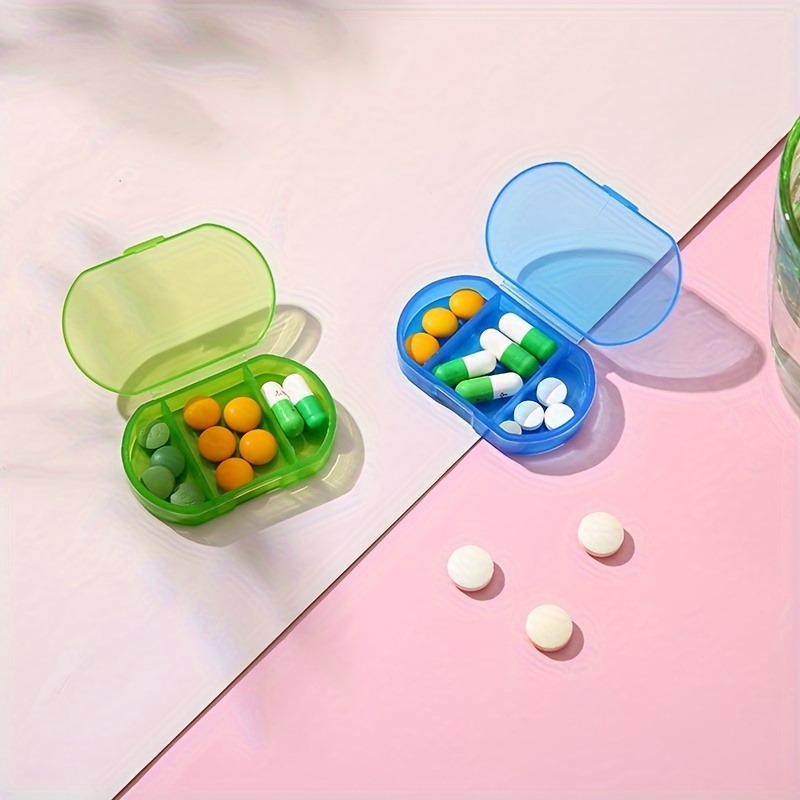 Caja Medicamentos Plástico Potable Organizador Medicamentos - Temu