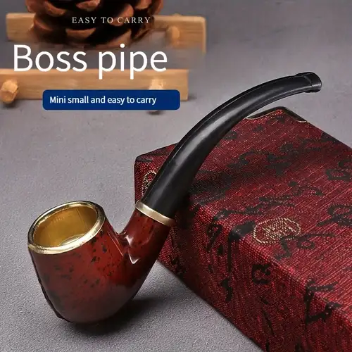 Pipe Smoke Smoking Pipe Pipas Mini Hookah Filter Water Pipe Men's Cigarette  Holder Smoking Accessories Gadgets For Men Gift - Cigarette Accessories -  AliExpress
