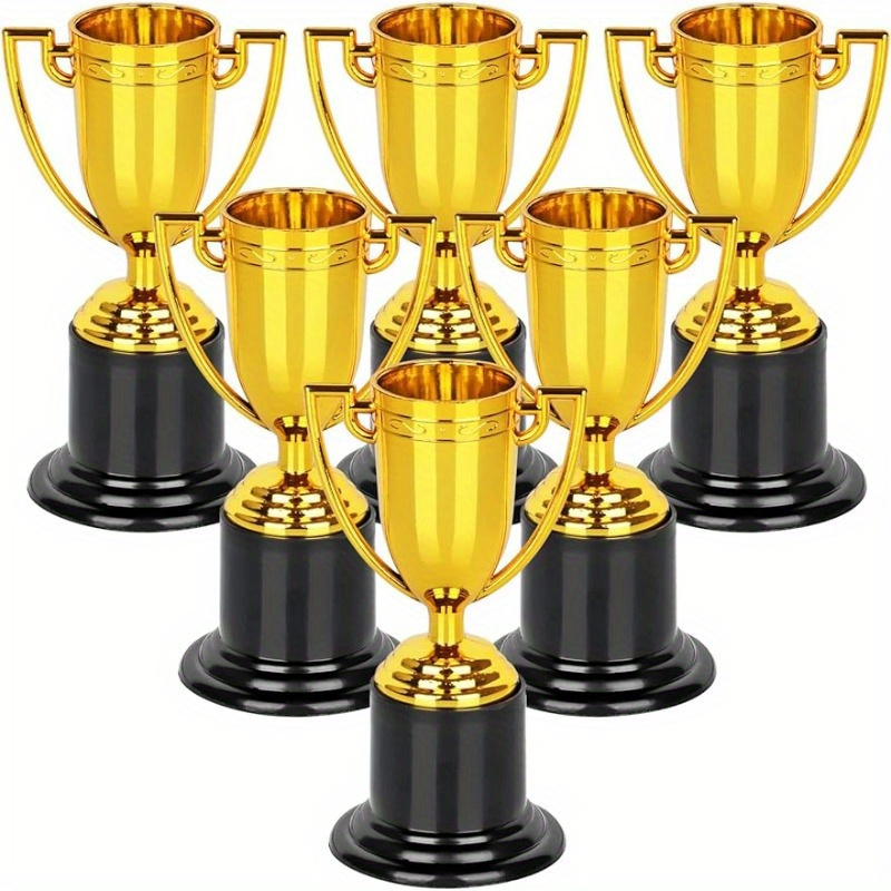 Copa de trofeo grande, trofeo de premio de oro, trofeos grabados para  recuerdo de trofeos personalizados, torneos para deportes, competiciones de