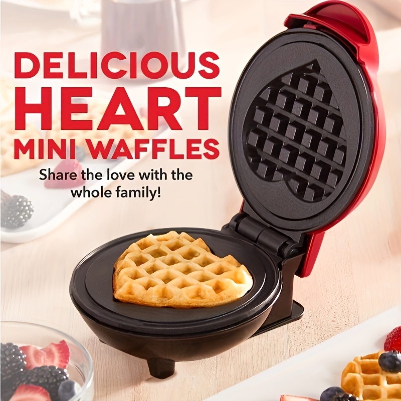 Animal Mini Waffle Maker- Makes 7 Fun Different Shaped Pancakes Including a  Cat Dog Reindeer & More - Electric Non-stick Waffler Fun Gift