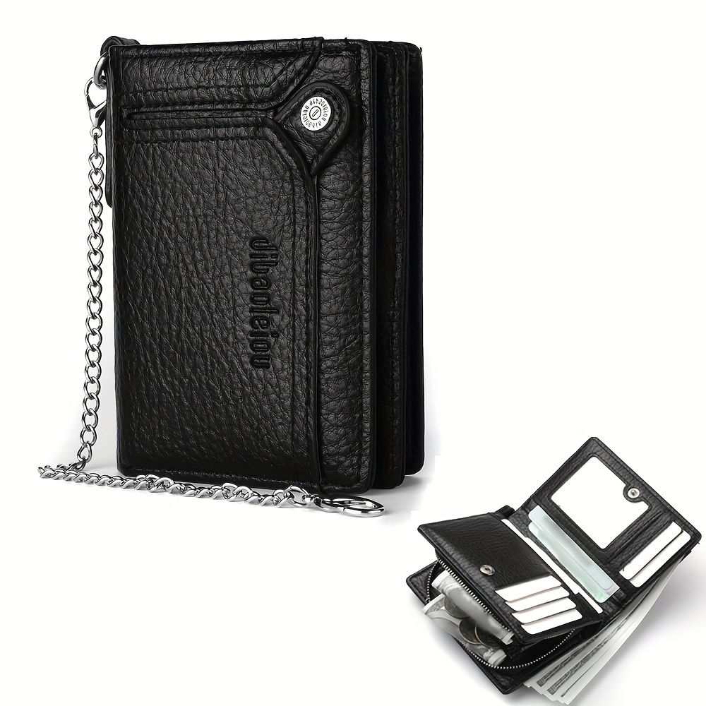 Wallet For Men With Chain - Temu