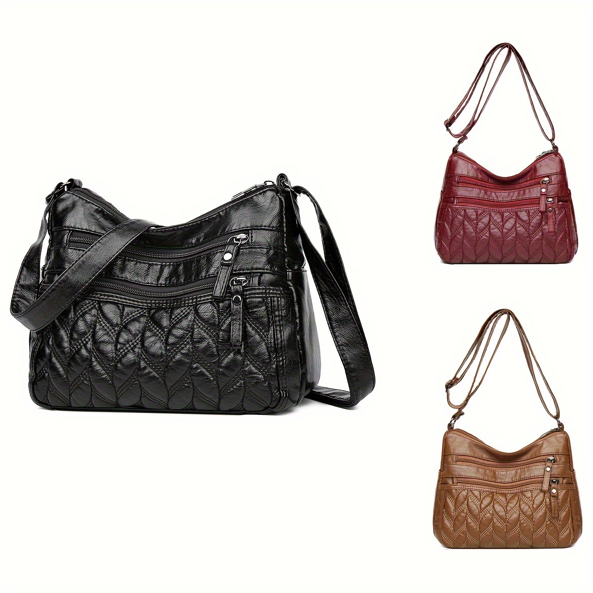 Fossil Maya Hobo Large Temu