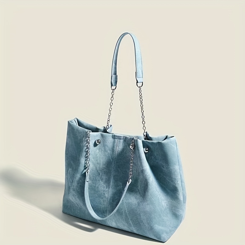 1pc Letter Graphic simple temperament, large capacity fashion, versatile  daily date, travel women's shoulder bag
