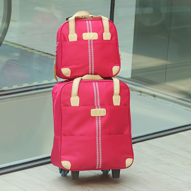 Comprar Bolsa de viaje plegable para equipaje, bolsa de viaje con varilla  de tracción impermeable de tela Oxford de capacidad Extra grande