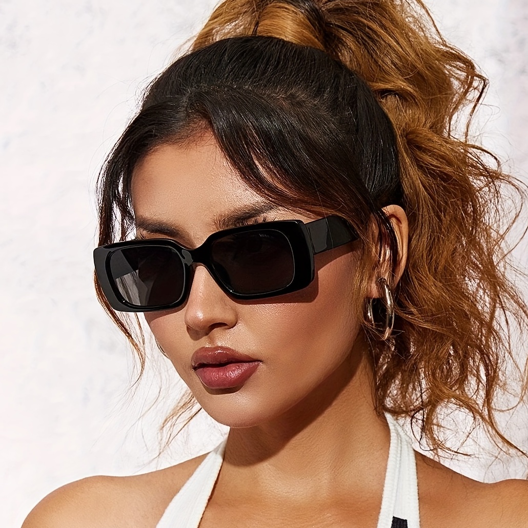 Gafas de sol cuadradas para mujer, gafas de sol nuevas con montura pequeña para  mujer, gafas de sol a la moda - Temu Chile