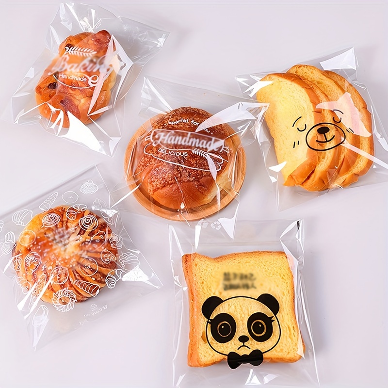 Clear Plastic Chiffon Cake And Bread Loaf Packaging Bags - Temu