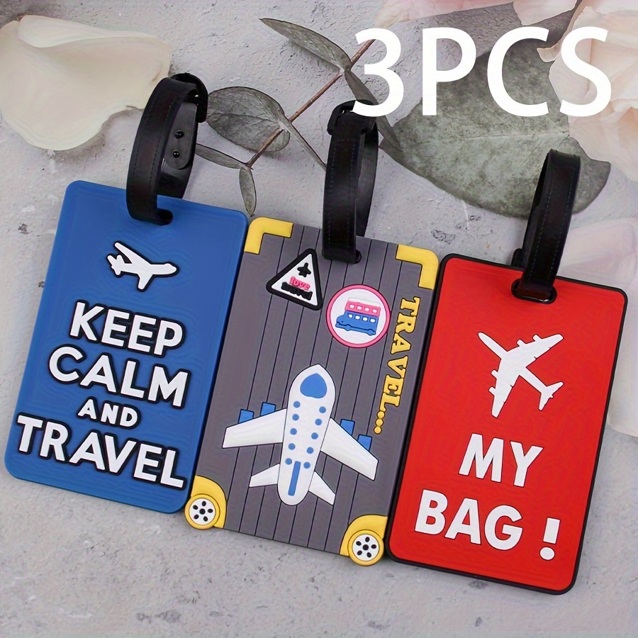 Mixed Color Luggage Tag. Luggage Baggage And Luggage Tag. Luggage Tag Card  Sleeve Assortment Marker - Temu