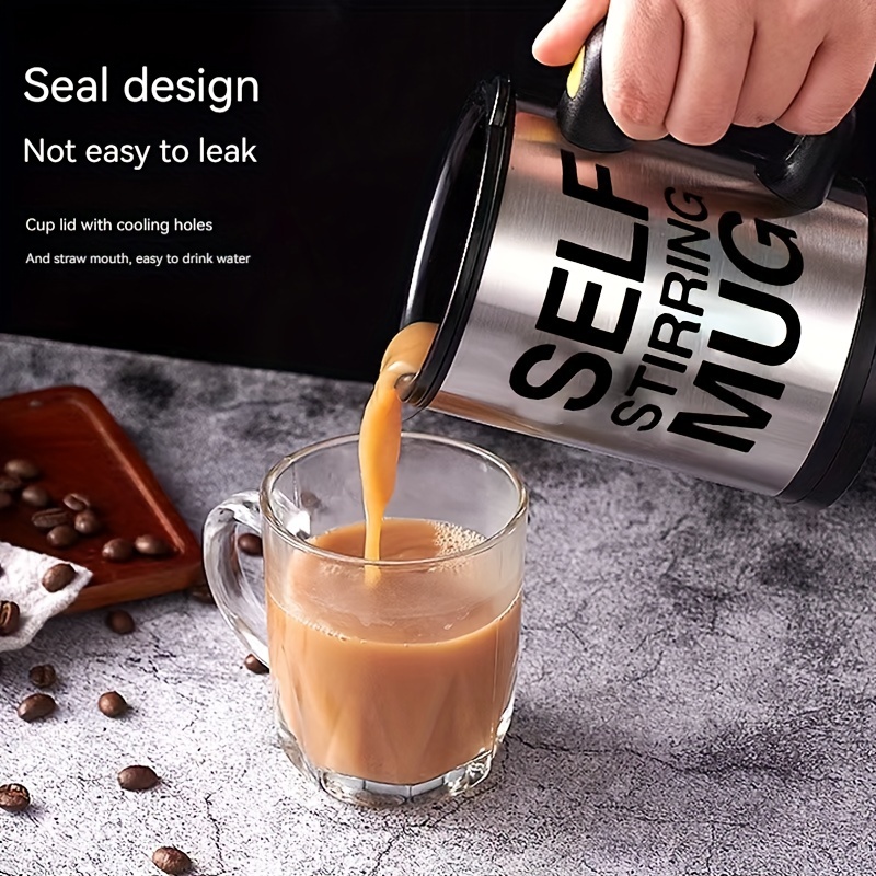 Auto Stirring Coffee Mug, Automatic Electric High Speed Mixing Cup,  Rechargeable High Borosilicate Glass Mixing Cups, Comfortable Self Stirring  Coffee