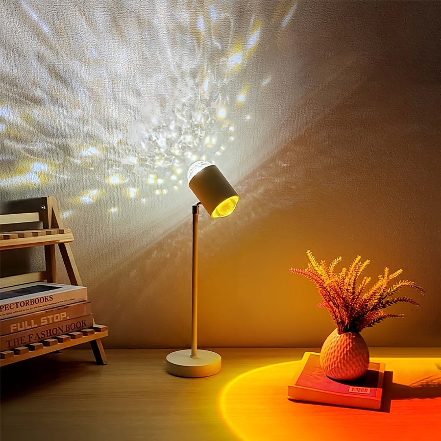 Lámpara de mesa con pilas, lámparas inalámbricas para decoración del hogar,  luz nocturna a pilas con bombilla LED con temporizador, luces decorativas