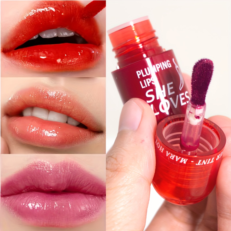  Eakroo 6 Colors Lip Tint Stain Mini Liquid Lipstick, Korean Lip  Gloss Moisturizing Natural, Multi-Use Lip and Cheek Tint, Non-Stick Cup,  Lightweight, High Pigment, Long-Lasting, Vivid Color : Beauty 