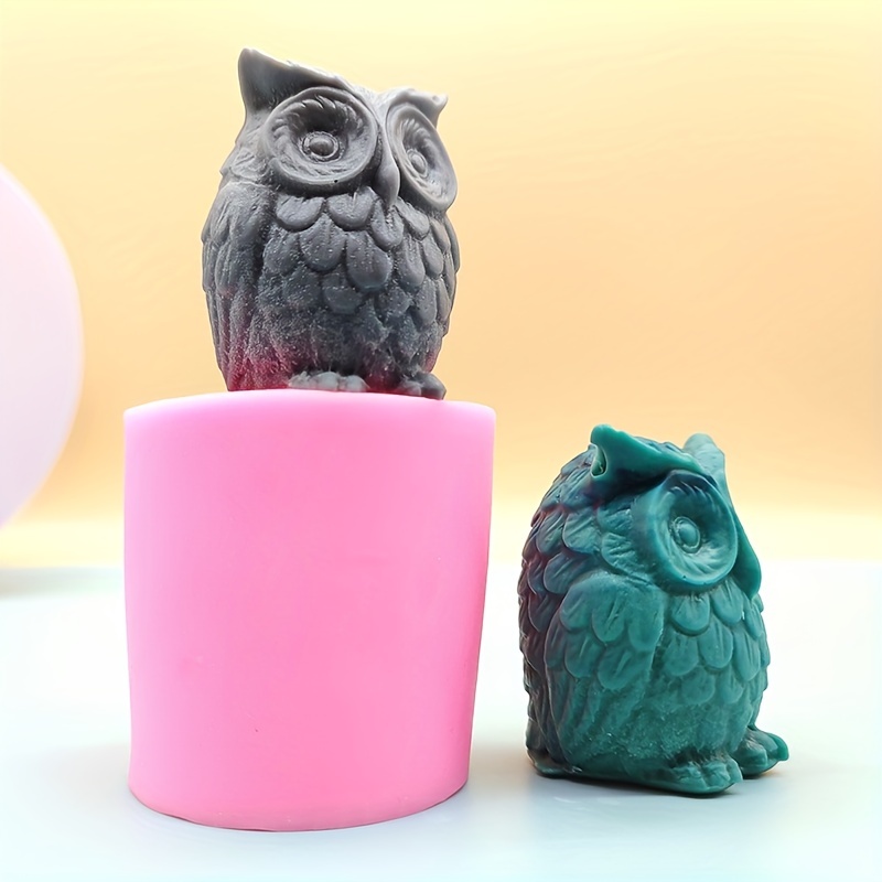 Owl Cake Pan, Silicone Owl Mold, Animal Molds, Molds Silicone, Happy  Birthday Gift Box Cake Pan Pizza Gelatinas Baking Silicone Mold 