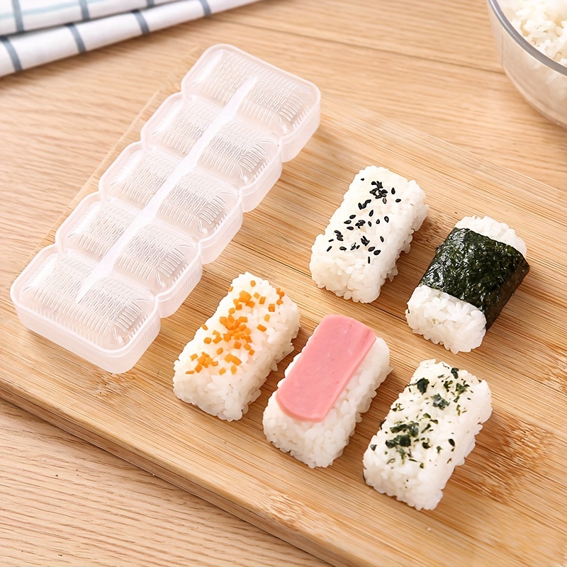 Sushi Onigiri Rice Mold Set for Clay Modeling Crafts 